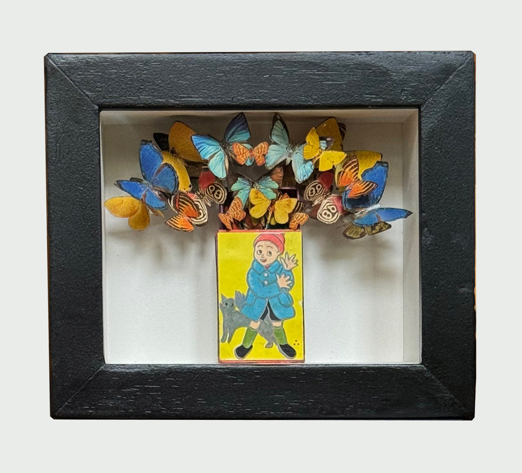 Butterflies and Matchbox (Boy with Squirrel)