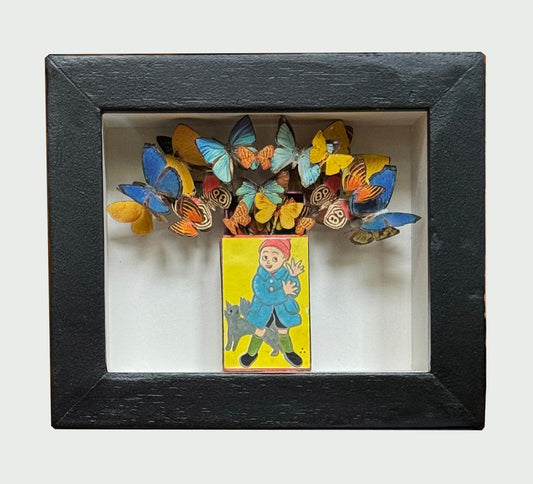 Butterflies and Matchbox (Boy with Squirrel)